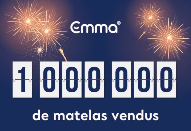 1 million de matelas vendus à travers le monde.? Cela se passe chez Emma matelas et fête l’instant en grande pompe.